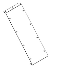 Side plate closure - 3 lines